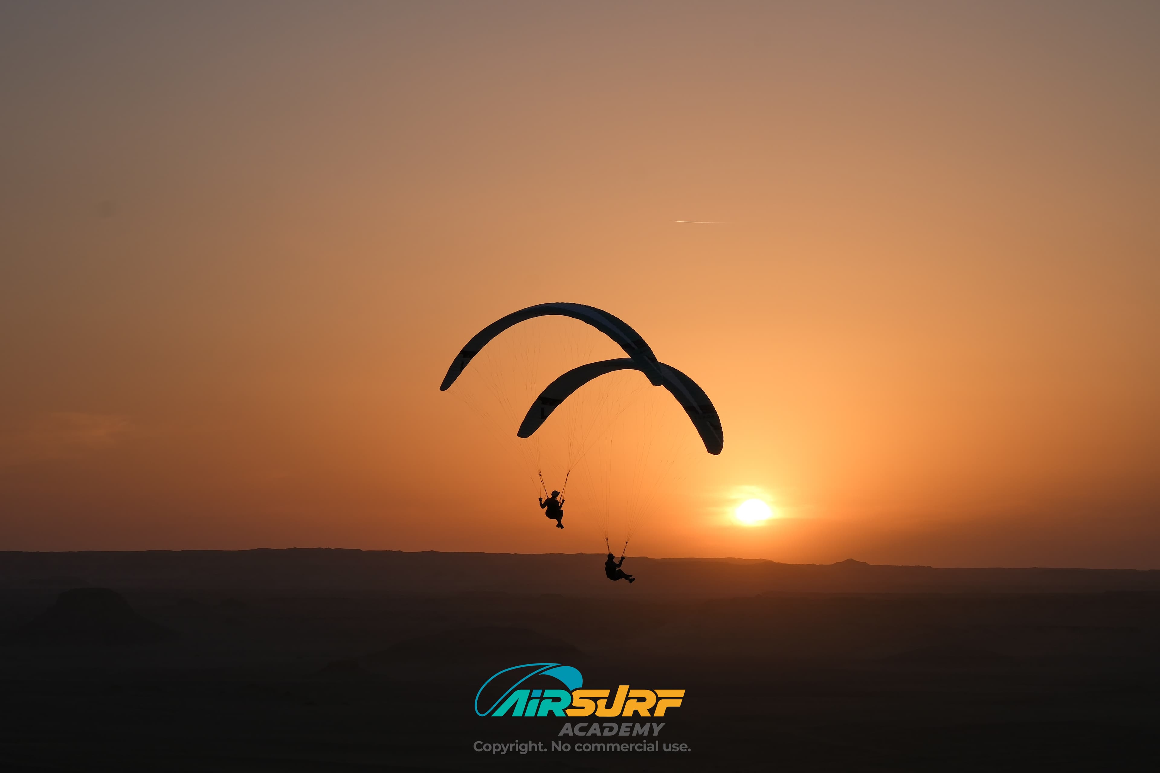Paragliding and Parakite in Egypt